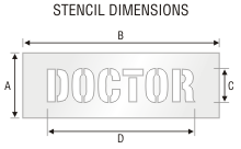 Stencil ST 0270