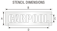 Stencil ST 0283