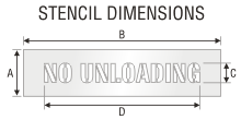 Stencil ST 0413