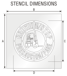 Stencil ST 0434