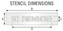 Stencil ST 0442