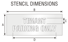 Stencil ST 0448
