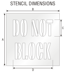 Stencil ST 0464
