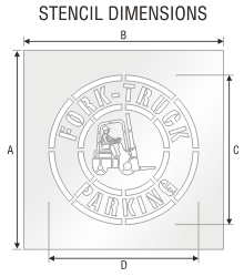 Stencil ST 0465