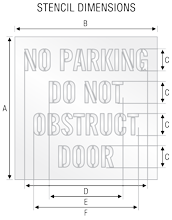 Stencil ST 2045