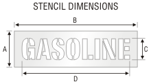 Stencil St 0260