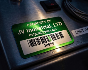 Reflective Barcode Labels