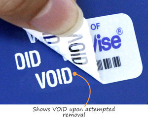 Tamper-Evident Asset Labels