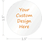 Custom Design Hardhat Labels-Circle