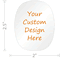 Custom Design Hardhat Labels-Oval