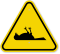 ISO Poisonous Gas Dead Bird Symbol Warning Sign