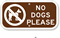 No Dog Sign