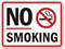 No Smoking Graphic Sign