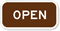 Open Sign