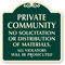 Private Community No Distribution Of Materials SignatureSign