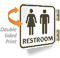 Unisex Restroom Symbol Sign