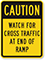 Watch For Cross Traffic Sign
