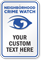 Neighborhood Crime Watch Sign (with crime watch symbol)