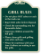 Grill Rules clean grills and grilling area sign