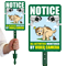 Notice All Activities Monitored By Video Camera 