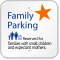 Parking Reserved For Families With Small Children Sign