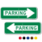 Directional Parking Sign