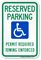 Handicap Parking Sign