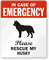 Husky Emergency Pet Rescue Label