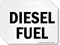 Diesel Fuel Chemical Hazard Label