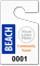 Plastic ToughTags™ for Beach Parking Permits