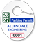 Create Own Oval Parking Permit Hang Tag