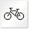 Bike Symbol Stencil