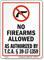 Tennessee Gun Control Law Sign