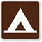 Camping (Tent) Symbol - Traffic Sign